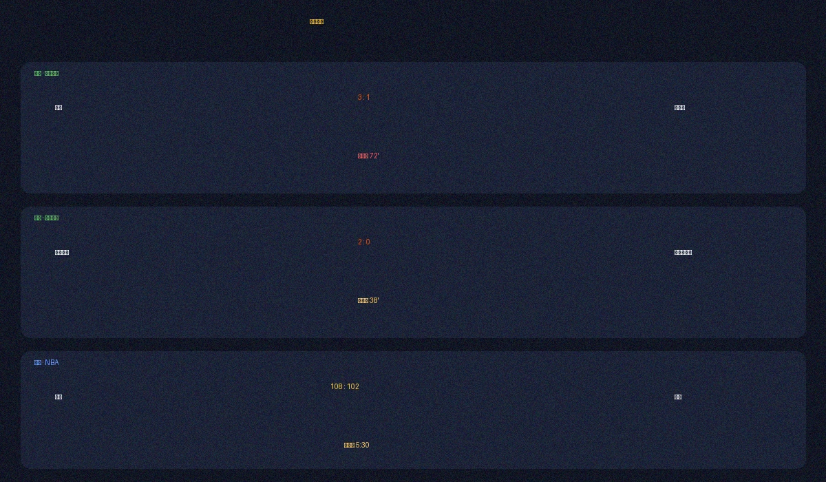 b体育官网实时比分数据面板展示